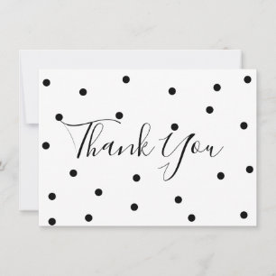 Points noirs et blancs Merci