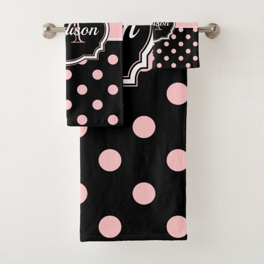 Points noirs et roses (En situation)