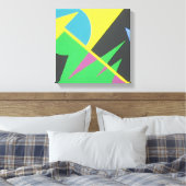 Points of Balance Canvas Afdruk (Insitu (Slaapkamer))