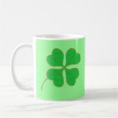 Points or Shamrock vert vif Trier, tasses (Gauche)