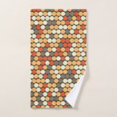 Points orange (Serviette à main)