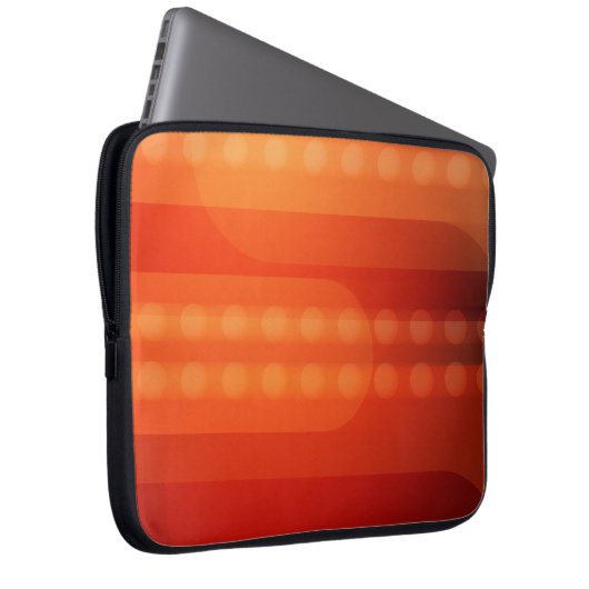 Points orange sur un sac électronique distinctif (Devant droit)