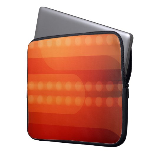 Points orange sur un sac électronique distinctif (devant gauche)