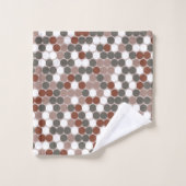 Points rétro (Gant de toilette)