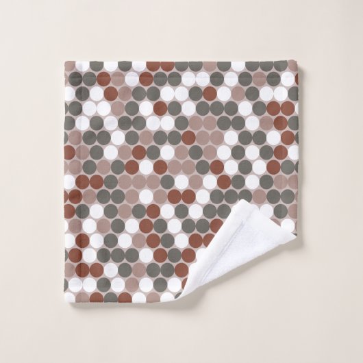 Points rétro (Gant de toilette)