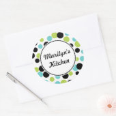 Points rétro Stickers cuisine (Enveloppe)