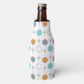 Points rétros et Starbursts Glacière de bouteille (Bottle Devant)