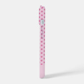 POINTS ROSE CLAIR STYLÉ SIMPLE NOM PERSONNALISÉ (Côté gauche)