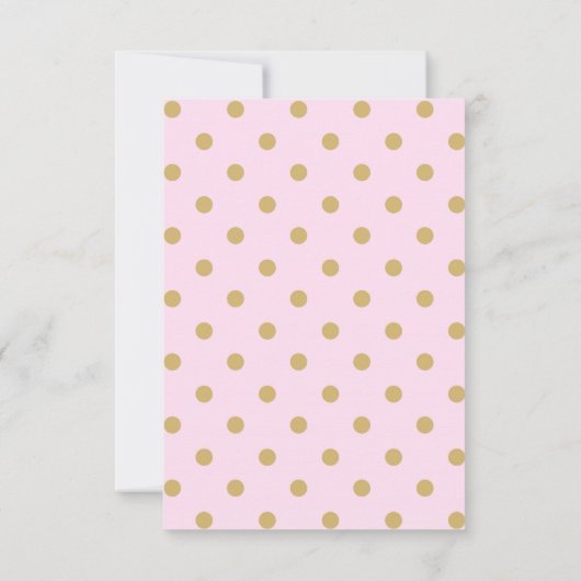 Points rose et or Royal Crown Princess Merci (Dos)