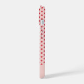 POINTS ROSE PÂLE NOM PERSONNALISÉ SIMPLE ET ÉLÉGAN (Côté gauche)