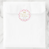 Points roses et or Stickers princesse Royale Couro (Sac)