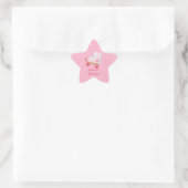 Points roses Rollerskate Stickers Anniversaire Sta (Sac)