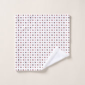 Points rouges (Gant de toilette)