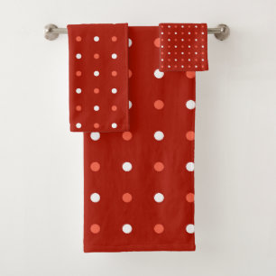 points rouges et blancs de dinde