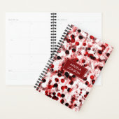 Points rouges monogrammes (Devant avec enveloppe)