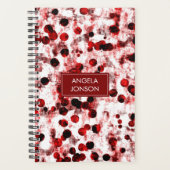 Points rouges monogrammes (Devant)