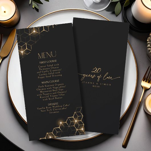 Points saillants 20e anniversaire Gold Menu ID1165