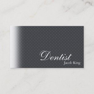 Points simples de carte de visite d'orthodontiste
