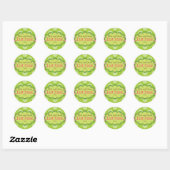 Points Stickers Mariage Personnalisé (Feuille)