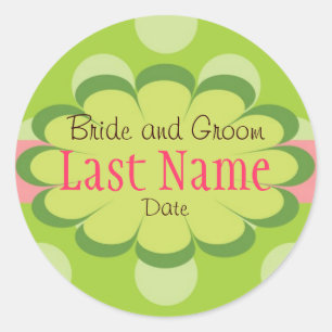 Points Stickers Mariage Personnalisé