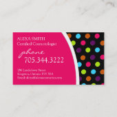 Points vibrants : : Carte de visite (Dos)