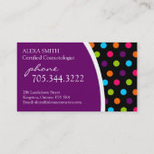 Points vibrants : : Carte de visite (Dos)