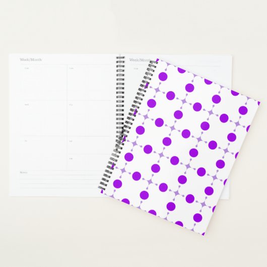 Points violets, Motif à pois, Points, Pointillé (Devant avec enveloppe)
