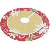 Pointsetta | Roodboomrokken Kerstboom Rok (Gekanteld)