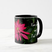 Pointsettia 3 mok (Voorkant rechts)