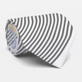 Pointy Ovals Stropdas (Opgerold)