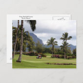 Poipu Bay Golf Course, Kauai, Hawaii Briefkaart (Voorkant / Achterkant)