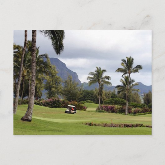 Poipu Bay Golf Course, Kauai, Hawaii Briefkaart (Voorkant)