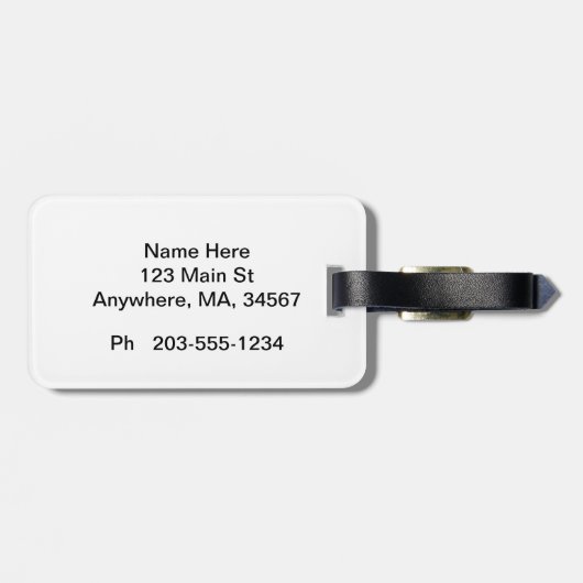 Po'ipu Beach, Kaua'i Keepslag Bagagelabel (Achterkant horizontaal)