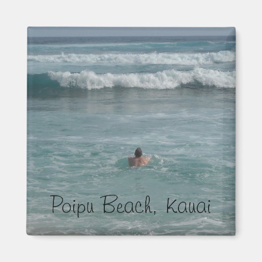 Poipu Beach, Kauai Magneet (Voorkant)