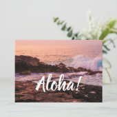 Poipu Sunrise, Kauai, Hawaii Kaart (Staand voorkant)