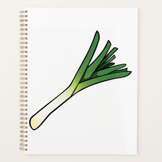 Poireau vert simple légume (Devant)