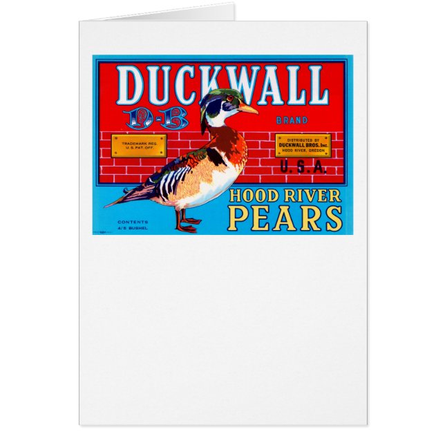 Poires Duckwall Hood River (Devant)