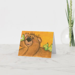 Poires et carte d'ours/note