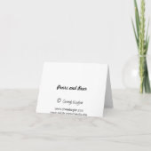 Poires et carte d'ours/note (Dos)