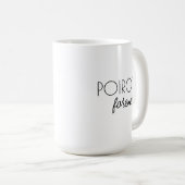 Poirot Forever Mug (Devant droit)