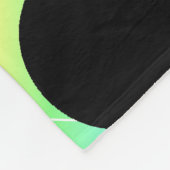 Pois arc-en-ciel et noirs et couverture de rayures (Coin)