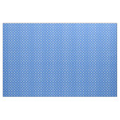 Pois blanc fait sur commande sur le tissu modelé (Yard)