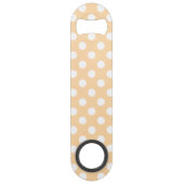 Pois blancs sur beige (Dos)