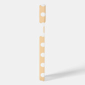 Pois blancs sur beige (Côté droit)