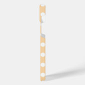 Pois blancs sur beige (Côté gauche)