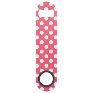 Pois blancs sur corail