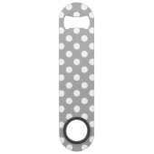 Pois blancs sur gris (Dos)