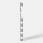 Pois blancs sur gris (Côté gauche)