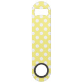 Pois blancs sur jaune citron (Dos)