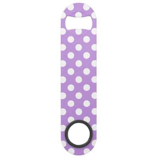 Pois blancs sur lilas (Devant)